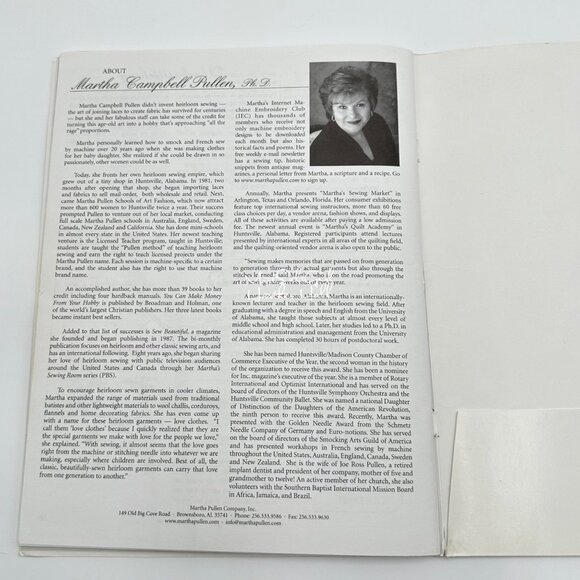 Contemporary Heirlooms For Older Girl by M. Pullen Martha's Sewing Room Modesty - Picture 11 of 11